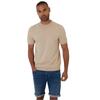 T-shirt da uomo a girocollo regular effetto consumato