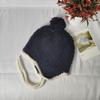Korea Autumn and Winter Cute Versatile Knitted Hat Headband Hat Women's Ear Protection Warm Windproof Lace-up Pullover Wool Hat