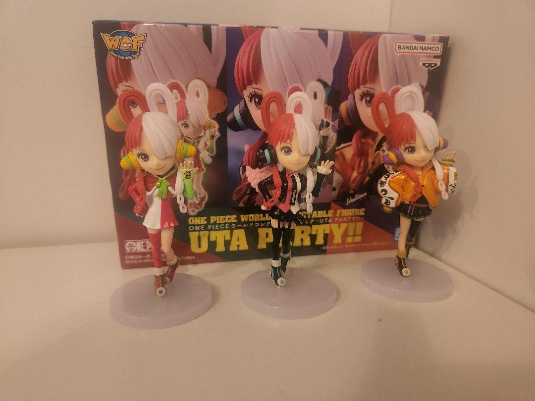 

[USED] ONE PIECE FILM RED World Collectible Figure - UTA PARTY!!