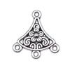Chinese Pavilion Charm Connectors Character Animal Ethnic Style Findings For DIY Jewelry