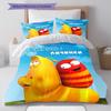 Larva Art Pattern Bedding Home Decoration Birthday Gift ( 1 Duvet Cover + 2 Pillowcase, Without Core),fan Merchandise.
