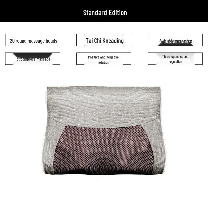 Hengshi Electric Cervical and Shoulder Massage Pillow with Heat