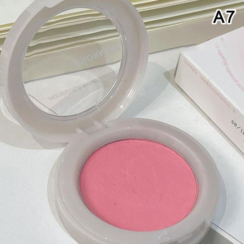 Herorange Monochrome Peach Face Blush Palette Mineral Pigment Cheek Blusher Powder Makeup Professional Contour Shadow Blusher