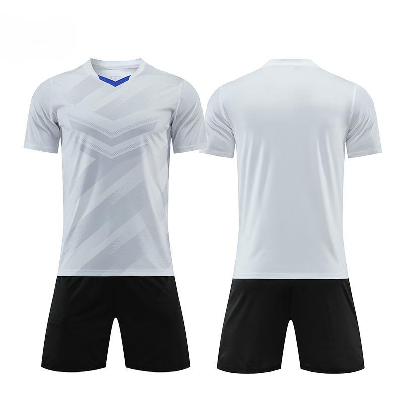 Summer Football Suit Men's Short Sleeve Competition Training Kit Adult Children's Sportswear Jerseys