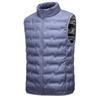 Down vest men's autumn and winter graphite vest vest light down vest men's jacket solid color top