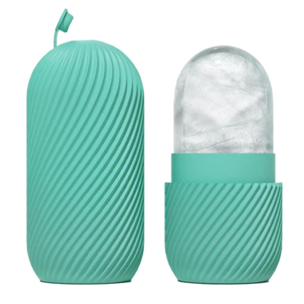Silicone Ice Roller for Face Reusable Beauty Tool Ice Face Roller Massager Reducing Swelling Ice Cube Tray Natural Conditioning