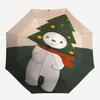 1pc Polar Bear Christmas Umbrella That Opens  Closes Automatically  Perfect Gift with a Convenient Folding Mechanism 76