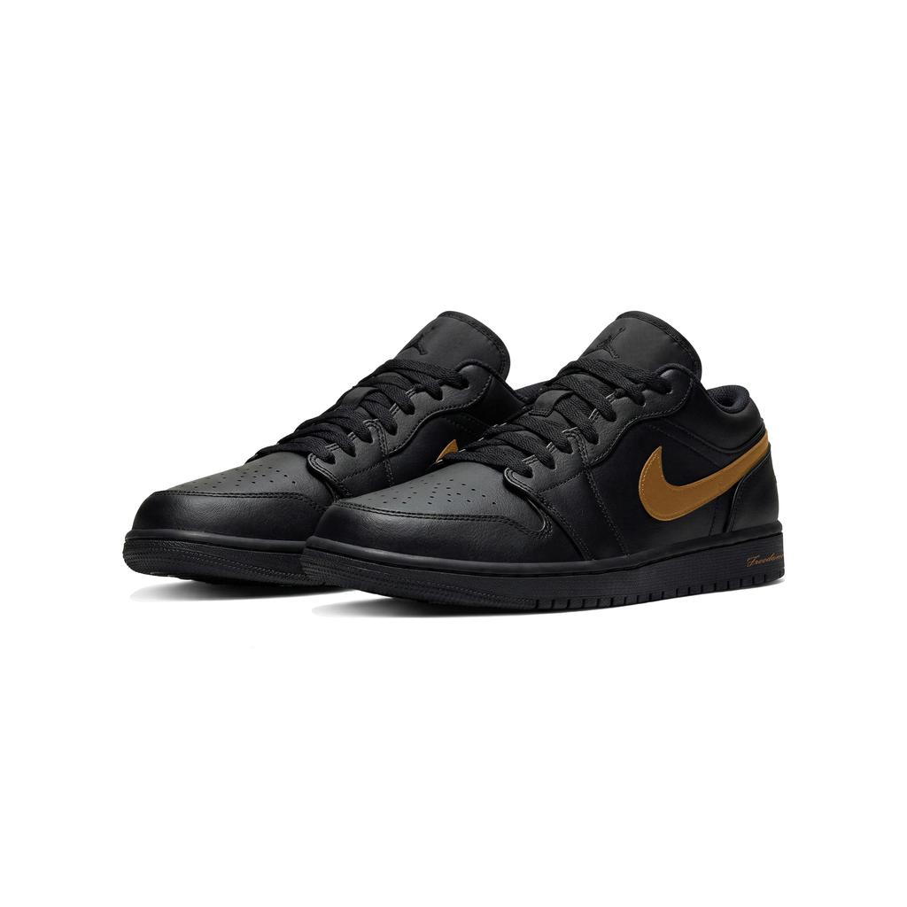 Jordan Air Jordan 1 Mocha Cushioning, Wear Resistant Low Top Vintage Basketball Shoes Men's Black Brown 553558-093(Team425-)