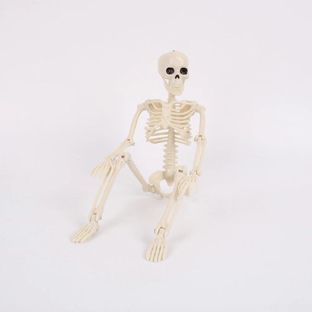 

40 см Хэллоуин Подвижные кости скелета Хэллоуин вечеринка домашний бар украшения дом с привидениями ужасы Хэллоуин вечеринка реквизит орнамент 40CM