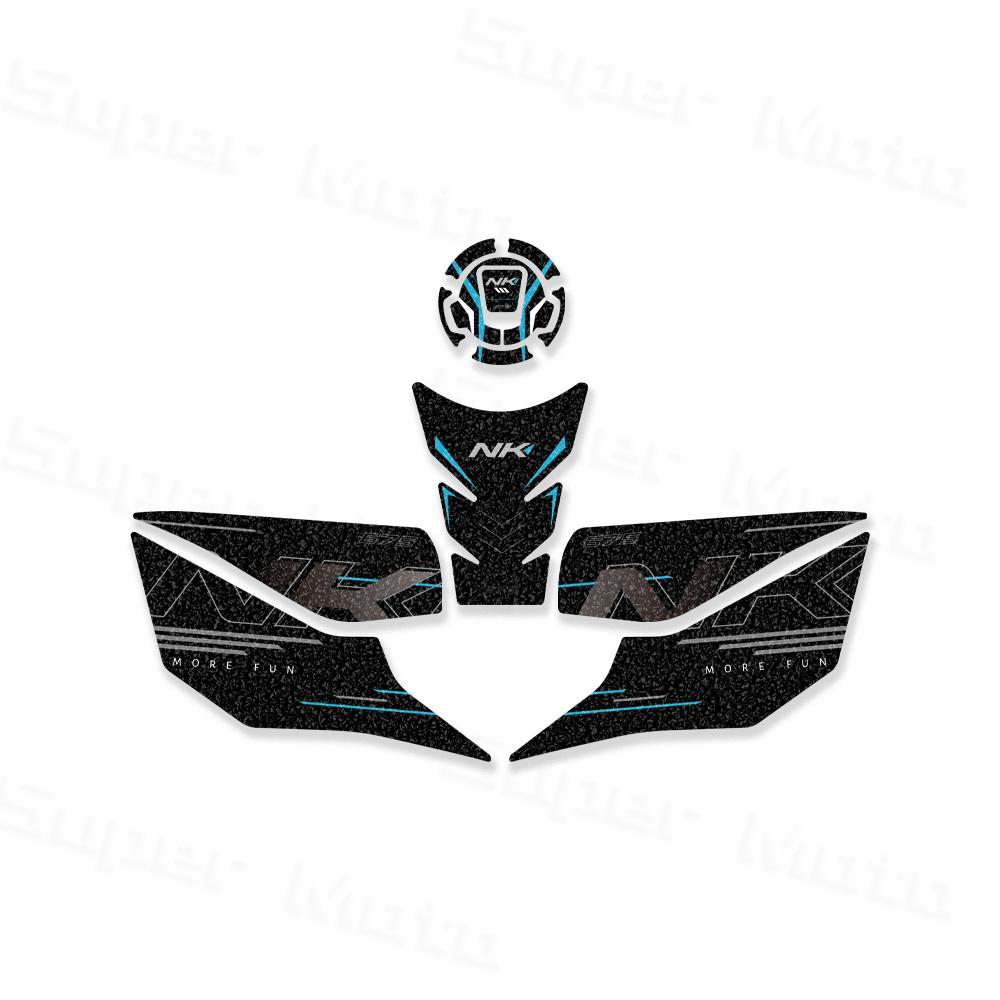 Motorcycle Frosted Fuel Tank Gas Cover Sticker Knee Grip Traction Decal Kit Protection Accessories For NK 675 675 NK