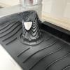 Silicone Faucet Splash Mat Easy Clean Countertop Splash Pad New Sink Water Catcher Mat  Kitchen Use