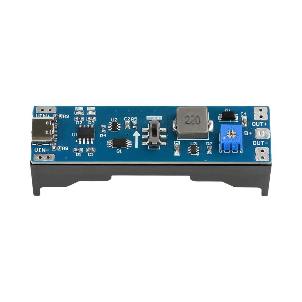 3.7V 9V 12V Type-C Lithium Battery Charger/Discharger Booster/Regulator Module Boost Step Up Module UPS Power Supply