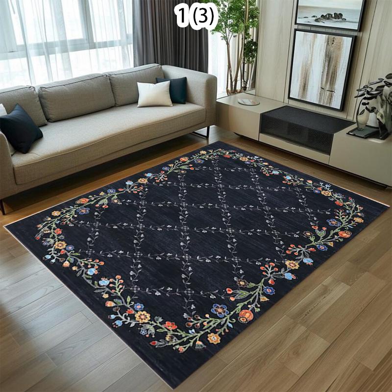 Retro Carpet for Living Room Persian Boho Decor for Room Balcony Rug Large Luxury Bed Room Decoration Home Mats Bedside