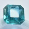 Stunning Natural Bluish Green Sapphire 15.05 Ct Square Certified Gemstone