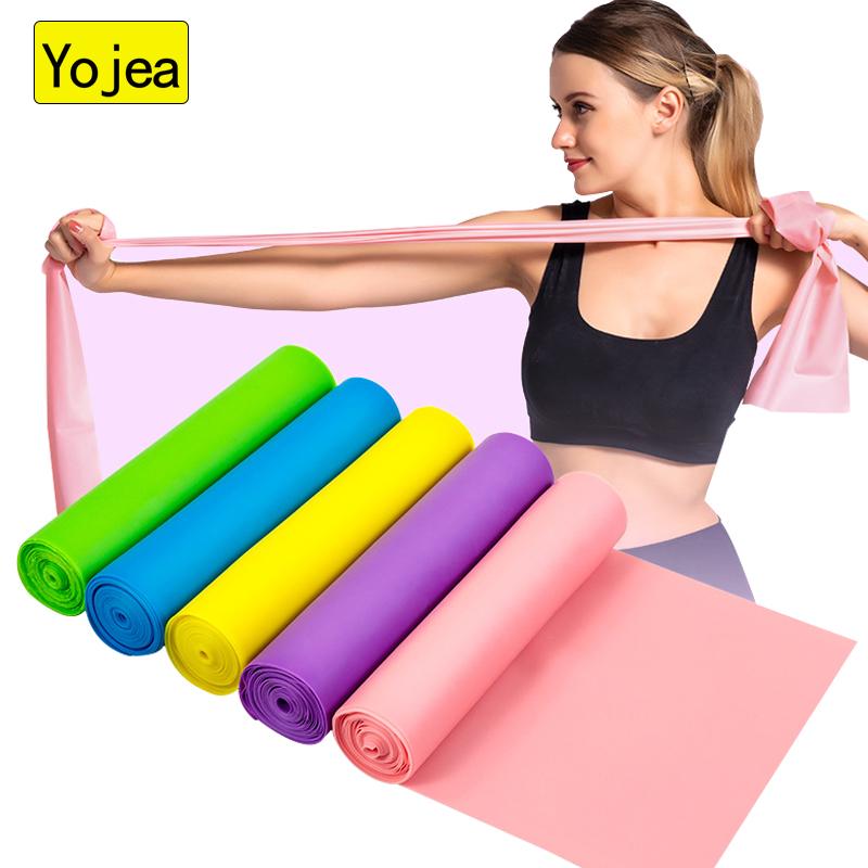 Cheap Yojea Yoga Stretch Band Exercise Stretch Band Fitness Resistance