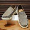 Handmade Suede Leather Men's Casual Shoes Breathable Slip On Loafers Hot Sale Moccasins Leisure Walk Men Driving Flats Outdoor