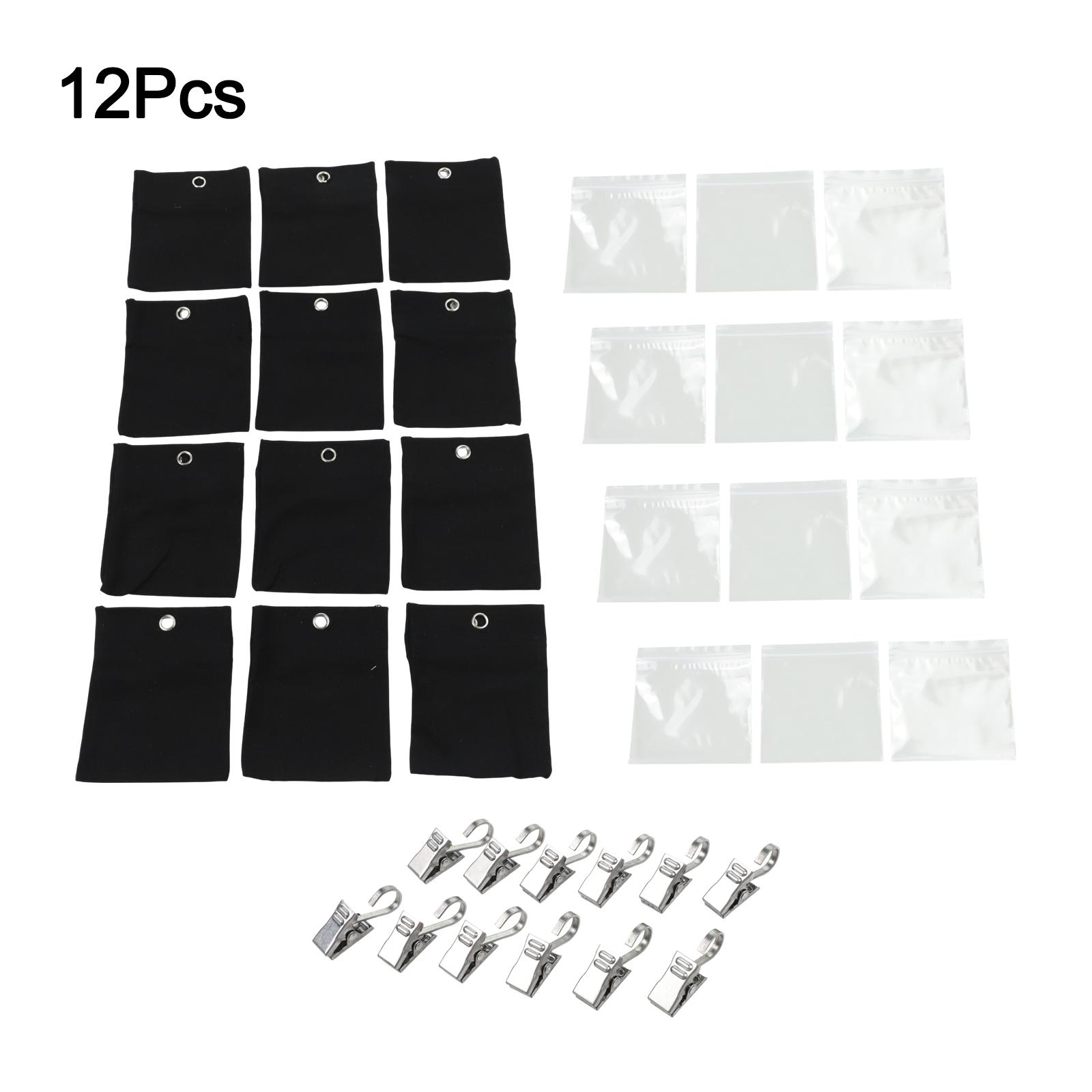 

Heavy Duty Weights Outdoor Curtain Weights 15 Ounces Weather Resistant Curtain Bags Self-Adhesive Closure Versatile Use 8pcs