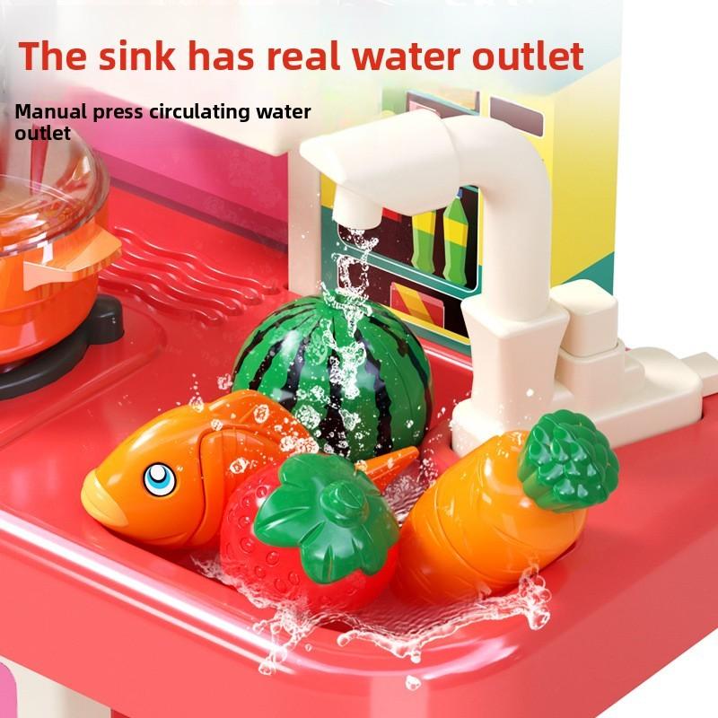 Children Toys Kitchen Kids Highly Reductive Cooking Toy Educational Play Pretend