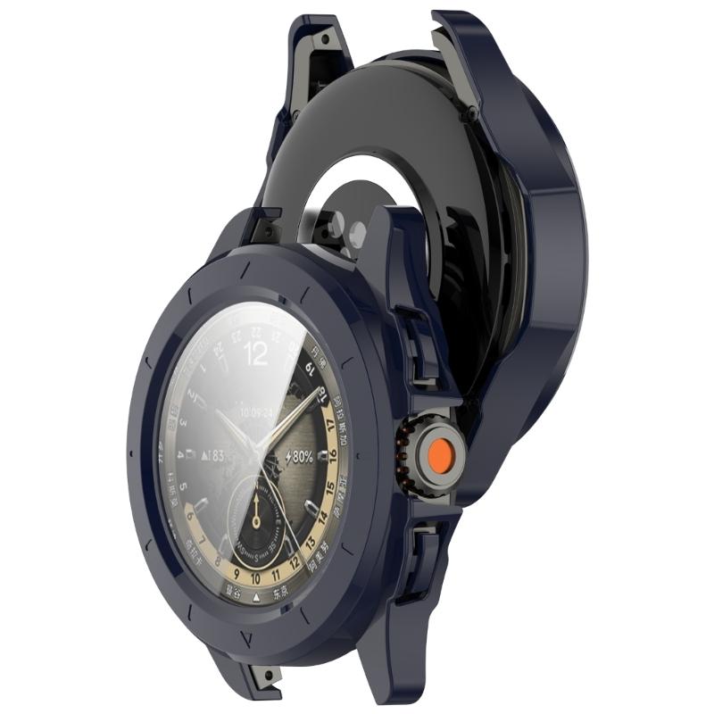 Protective Housing Cover For Watch Sport Smartwatch With Integrated Screen Guard, Shockproof Easy Installation PC Glass