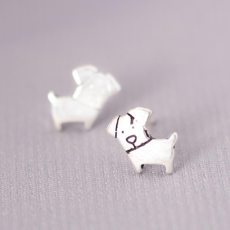 Ohrstecker mit s925 Silbernadel im koreanischen Stil für Damen – Minimalistisches & Persönlichkeitsdesign