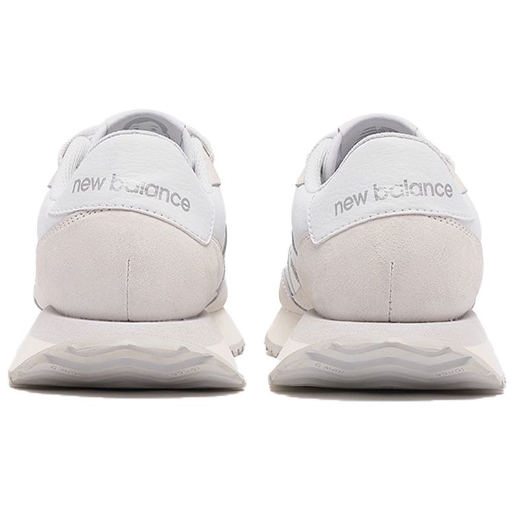 New Balance Noritake X  NB 237 Two-Layer Cowhide Minimalist Fresh Low-Top Sports Casual Shoes Unisex Sneakers Gray Pink Silver MS237NW1