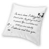 Mr Darcy Proposal Pride Prejudice Pillowcase Polyester Linen Velvet Creative Zip Decor Bed Cushion Cover