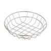 Metal Wire Serving Basket Restaurant-Style Ventilated with Raised