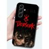 Berserk Guts Hot Anime Phone Case For Samsung S 24 fe 25 Ultra plus 20 lite 21 30 22 23 24 22 Ultra 5G Fundas
