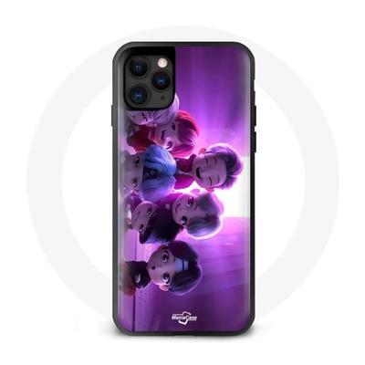 Hülle für iPhone 13 Pro Max BTS TinyTAN Animation Poster RM Jin Suga J-Hope Jimin V Und Jungkook Mic Drop