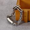 Men's Simple Classic Cross 316 Stainless Steel Bracelet