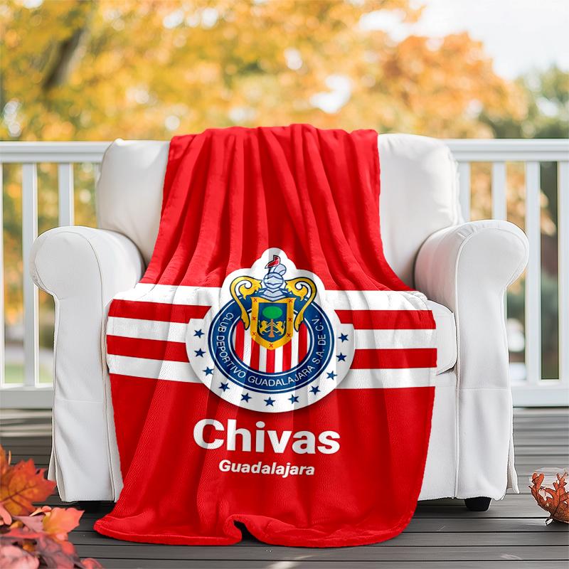 USA FC Flannel Blanket Soft All-Season Throw, Design for Camping, Car Travel, Hiking Sofa, Bed, Office Perfect Gift for Parties