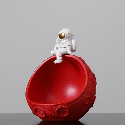 

Скандинавский астронавт на крыльце, декоративные фигурки для хранения, тарелка для ключей, фруктовница, коробка для хранения, креативные домашние аксессуары, астронавт