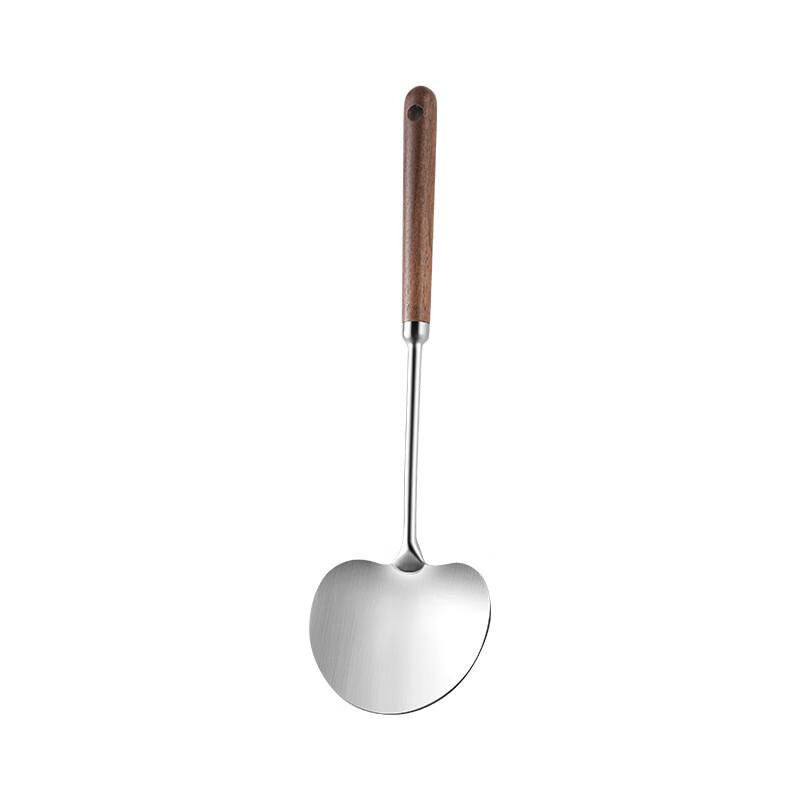 ZISIZ 304 Stainless Steel Large Mushroom Wok Spatula Set