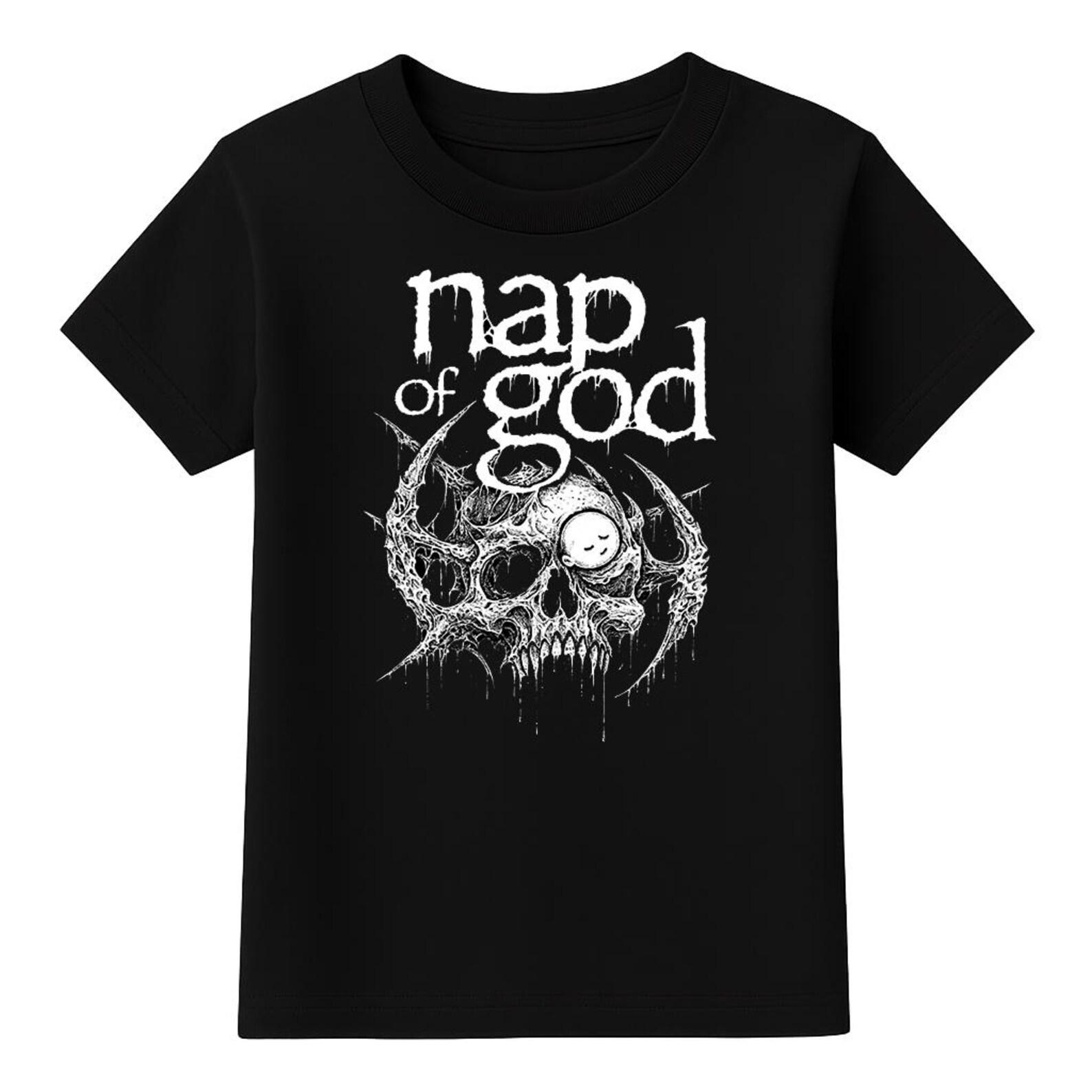 Nap of God Baby T shirt, 100% Cotton, Sizes 3-24m, Unisex-Babies, Rock Band Baby T shirt for Lamb of God Fans 4XL