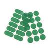 2Sheets Green Round Self Adhesive Pool Table Cloth Patch Repair Sticker Snooker Mending Patch Billiard Table Stickers Kit