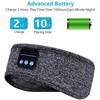 Bluetooth Headband Headphone Gray Wireless Sleep Music Eye Mask Outdoor Sports Running Riding Headband Earphone