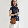 New women's drawstring bucket bag, fashionable commuter bag, trendy shoulder bag, one piece.