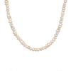 Mon Choix Silver Freshwater Pearl Necklace