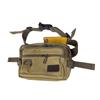 Large Capacity Multilayer Waist Packs 4-layers Fanny Pack Simple Canvas Chest Bag  Cashier