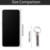 Stainless Steel Metal Keychain, Suitable For Both Men And Women. Freedoom