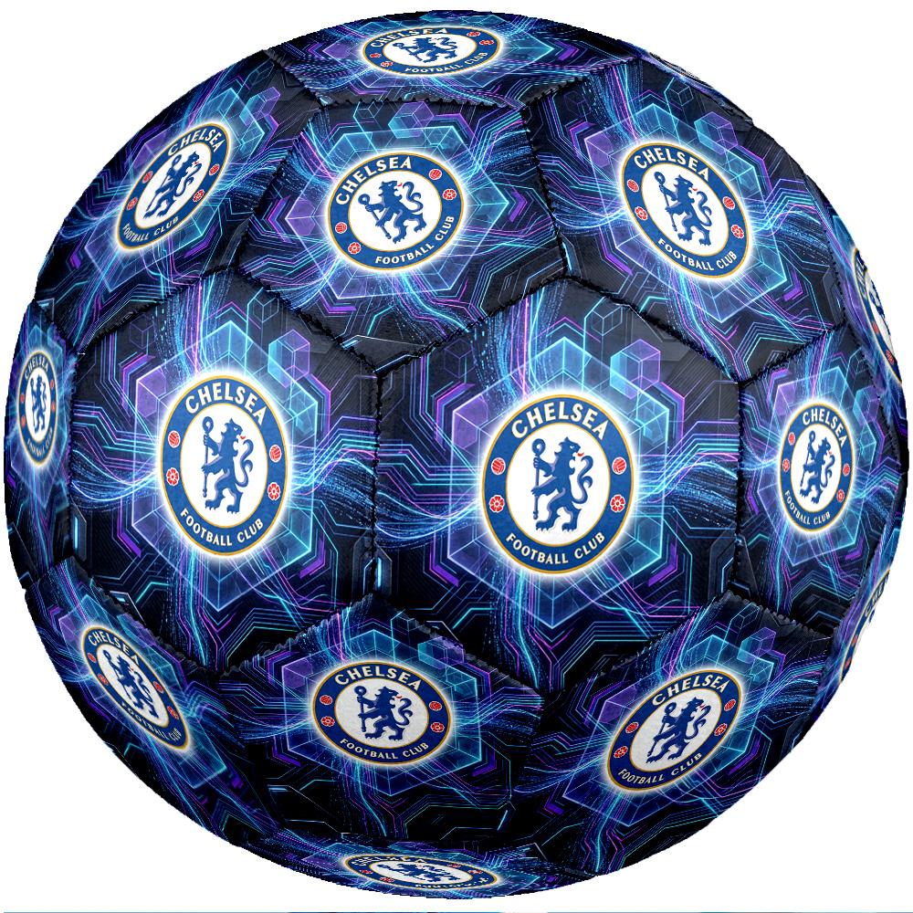 Chelsea FC Thema Fußball Ball Größe 5 Fußball Ball Weiche Haptik Professioneller Trainingsfußball für Outdoor-Sportarten