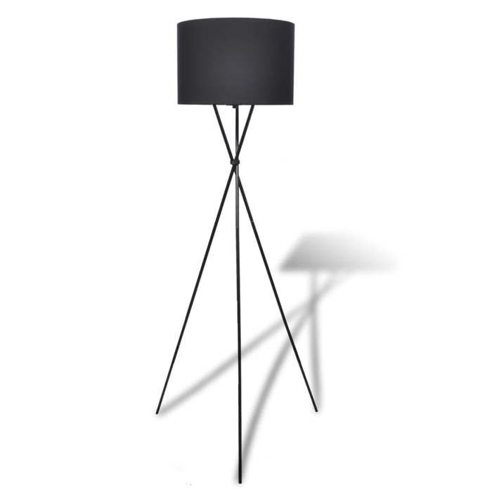 VidaXL Floor Lamp with High Stand Floor Lamp Lighting Luminaire 240901