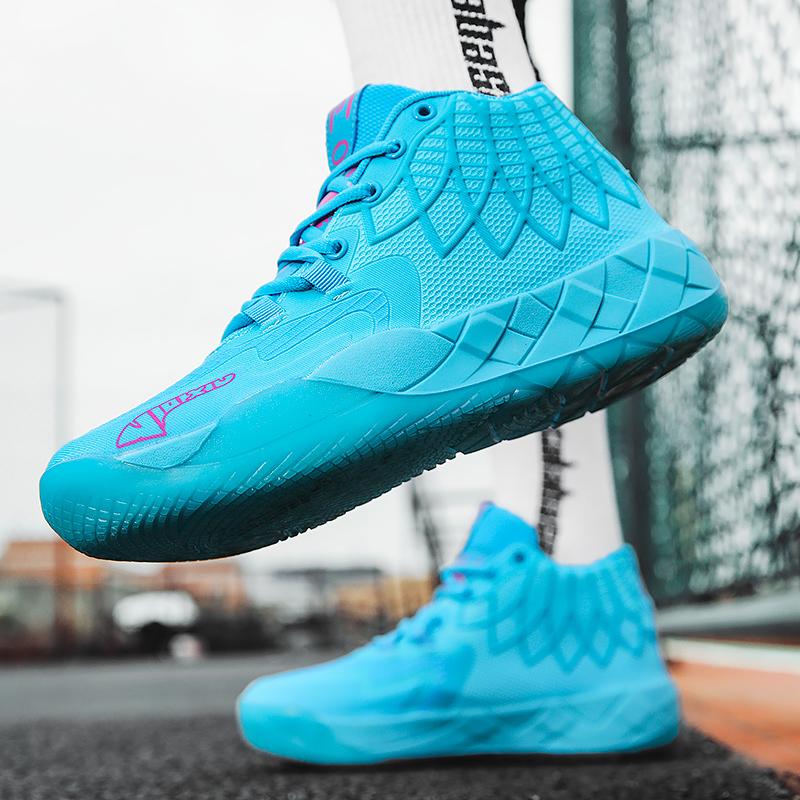 Non-Slip Autumn New Men’s Cool Basketball Shoes Men's Comfortable Breathable Padded Outdoor Fitness Sports Fashion Running Shoes