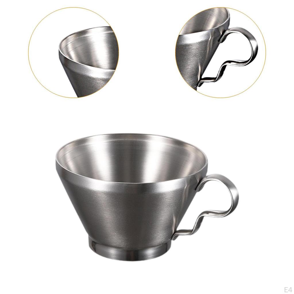 Ice Cream Bowl Stainless Steel Double Layer Insulated Stackable Snacks Soup Rice