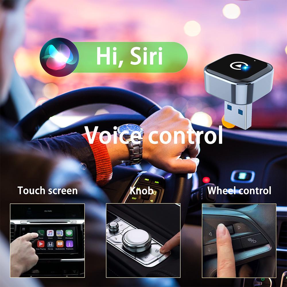 2025 Mini Drahtloser CarPlay & Android Auto Adapter für einfache Auto-Konnektivität