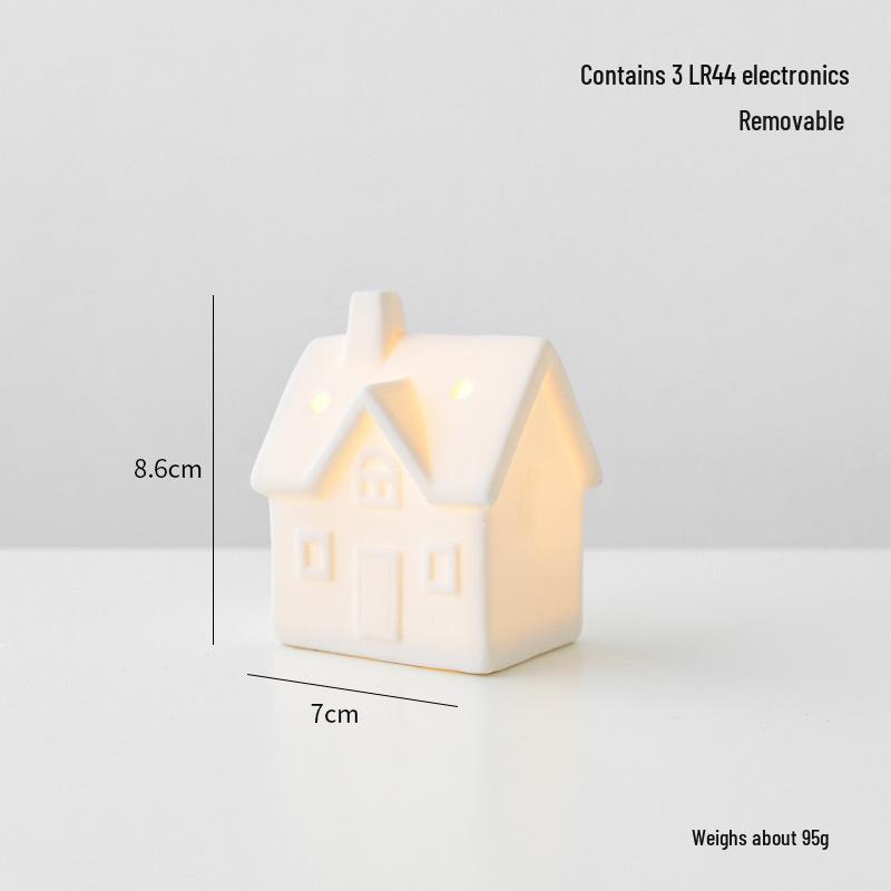 NUCHI Keramik Weihnachtsmann Glocke Weihnachtsdekorationen - Kleine Tischornamente