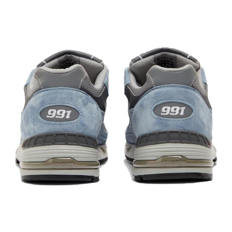 New Balance 991 MiUK Dusty Blue Alloy Smoked Pearl Sneakers M991BGG