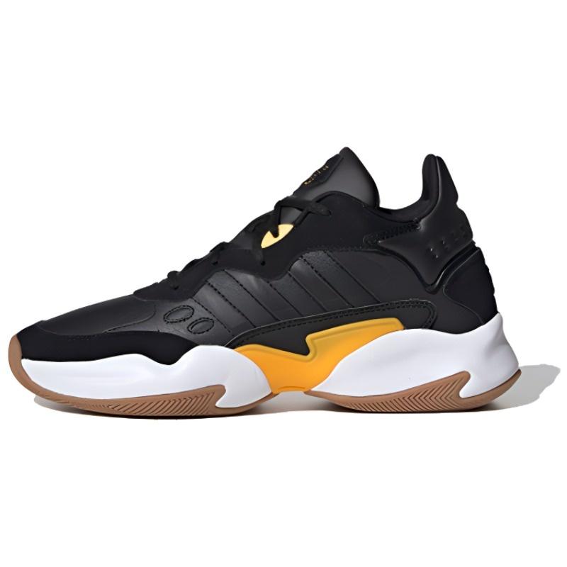 adidas neo STREETSPIRIT 2.0 Black White Yellow Men s EG4358 EU 40⅔