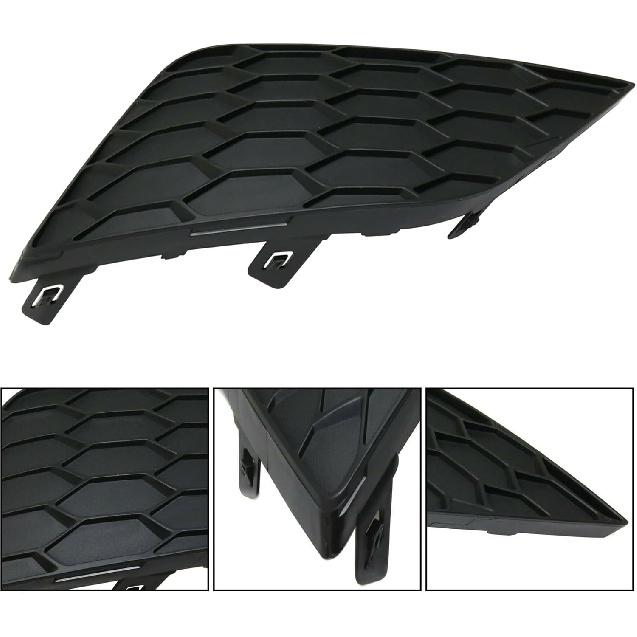 WFLNHB Left Side Front Bumper Fog Light Cover Grilles Replacement for Nissan Sentra 2016-2018 Fog Light Bezels Driver Side