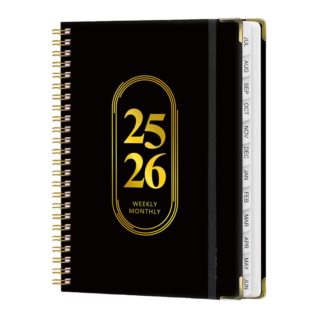 2025-2026 Planner - Weekly And Monthly Planner Spiral Bound,  - 2025 - 2026, Hardcover Calendar Planner Book